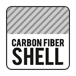 Guscio in fibra di carbonio